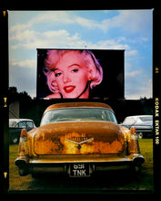 Load image into Gallery viewer, Cadillac at the Drive-In, vintage lifestyle photograph by Richard Heeps from Goodwood Revival.