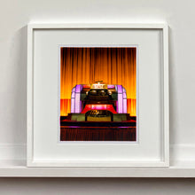 Load image into Gallery viewer, Compton Organ The State vintage interior photograph by Richard Heeps mounted square framed in white