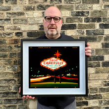 Load image into Gallery viewer, Drive Carefully, Las Vegas, 2002 (6x7 Film Rebate) (Copy)
