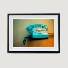 Load image into Gallery viewer, Telephone, vintage interior photograph by Richard Heeps framed in black