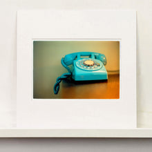 Load image into Gallery viewer, Telephone, vintage interior photograph by Richard Heeps mounted square