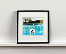 Load image into Gallery viewer, '4 Feet - El Morocco Pool' photographed in Las Vegas, Nevada is part of Richard Heeps' 'Dream in Colour' series. This enticing artwork will bring cool summer vibes to your home every day of the year. 