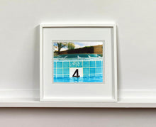 Load image into Gallery viewer, '4 Feet - El Morocco Pool' photographed in Las Vegas, Nevada is part of Richard Heeps' 'Dream in Colour' series. This enticing artwork will bring cool summer vibes to your home every day of the year. 
