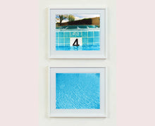 Load image into Gallery viewer, '4 Feet - El Morocco Pool' photographed in Las Vegas, Nevada is part of Richard Heeps' 'Dream in Colour' series. This enticing artwork will bring cool summer vibes to your home every day of the year. 