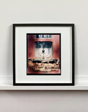 Load image into Gallery viewer, '92 Octane Petrol Pump' shows a vintage petrol pump, captured in a Wiblington, a Fenland village in the rural area near to Richard's home of Cambridge. This artwork is part of his autobiographical series, 'A View of the Fens from the Car with Wings', for which Richard has collected many petrol pumps.