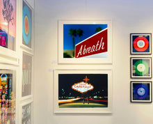 Load image into Gallery viewer, This artwork breathes life through its bold colours and energetic text, which is set against a luscious landscape. It was captured in Palm Springs, California and is part of Richard Heeps' 'Dream in Colour' series.