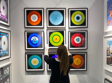 Load image into Gallery viewer, Twenty-One Piece Vinyl Rainbow Installation