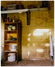 Load image into Gallery viewer, 'A Stitch in Time Saves Nine' was photographed at the film set of 'The Outlaw Josey Wales', a Western DeLux film set during and after the American Civil War, filmed at Kanab. Interior photography by Richard Heeps as part of his Dream in Colour series.