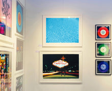 Load image into Gallery viewer, 'Algiers Pool', photographed by Richard Heeps in Las Vegas, is the perfect way to bring summer vibes into your home all year round. The glistening pool water is idyllic and inviting.  
