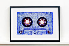 Load image into Gallery viewer, Tape Collection, 'All that Glitters is not Golden B Side'. The Heidler &amp; Heeps collaborations are creative representations of Natasha Heidler and Richard Heeps’ personal past, and their personalities. Tapes are significant in both their lives and the work here is made from their own collections. Their unique process makes these artworks not inanimate objects, rather they have depth, texture, grit, and they even appear to move.