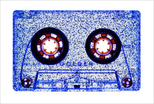 Load image into Gallery viewer, Tape Collection, 'All that Glitters is not Golden B Side'. The Heidler &amp; Heeps collaborations are creative representations of Natasha Heidler and Richard Heeps’ personal past, and their personalities. Tapes are significant in both their lives and the work here is made from their own collections. Their unique process makes these artworks not inanimate objects, rather they have depth, texture, grit, and they even appear to move.
