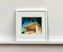 Load image into Gallery viewer, Part of Richard Heeps' 'Dream in Colour' Series, here he perfectly captures Palm Springs mid-century modern architecture, amongst iconic Californian palm trees.