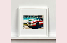 Load image into Gallery viewer, An American car parked up by the swimming pool outside the Algiers Hotel in Las Vegas. Photography by Richard Heeps, part of his 'Dream in Colour' series.
