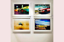 Load image into Gallery viewer, An American car parked up by the swimming pool outside the Algiers Hotel in Las Vegas. Photography by Richard Heeps, part of his 'Dream in Colour' series.