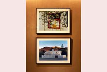 Load image into Gallery viewer, This artwork brings about a romantic dream of living in an RV. Captured in the morning sun at the start of a beautiful Arizona day, this RV is surrounded by both a white picket fence and a beautiful landscape, with the sun tickling the hilltops. Photographed as part of Richard Heeps' 'Dream in Colour' series.