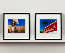 Load image into Gallery viewer, 'Condiments' shows a classic American Diner table-scape, captured at the Bonanza Café in the small town of Lone Pine, California. This piece is part of Richard Heeps' 'Dream in Colour' series.