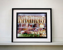 Load image into Gallery viewer, A traditional Italian delicatessen, selling prosciutto, ham and cured meats on the streets of Milan.