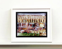 Load image into Gallery viewer, A traditional Italian delicatessen, selling prosciutto, ham and cured meats on the streets of Milan.