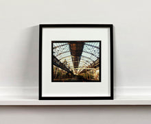 Load image into Gallery viewer, 'Factory Skeleton', part of 'A Short History of Milan' which began in November 2018 for a special project featuring at the Affordable Art Fair Milan 2019 and the series is ongoing. There is a reoccurring linear, structural theme throughout the series, capturing the Milanese use of materials in design such as glass, metal, wood and stone.