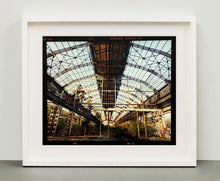 Load image into Gallery viewer, 'Factory Skeleton', part of 'A Short History of Milan' which began in November 2018 for a special project featuring at the Affordable Art Fair Milan 2019 and the series is ongoing. There is a reoccurring linear, structural theme throughout the series, capturing the Milanese use of materials in design such as glass, metal, wood and stone.