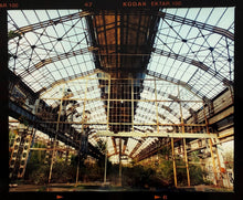 Load image into Gallery viewer, 'Factory Skeleton', part of 'A Short History of Milan' which began in November 2018 for a special project featuring at the Affordable Art Fair Milan 2019 and the series is ongoing. There is a reoccurring linear, structural theme throughout the series, capturing the Milanese use of materials in design such as glass, metal, wood and stone.