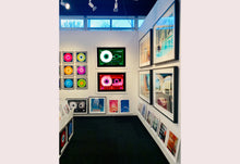 Load image into Gallery viewer, Tape Collection, 'Ferric 60 (Red/Pink)'. The Heidler &amp; Heeps collaborations are creative representations of Natasha Heidler and Richard Heeps’ personal past, and their personalities. Tapes are significant in both their lives and the work here is made from their own collections. Their unique process makes these artworks not inanimate objects, rather they have depth, texture, grit, and they even appear to move.
