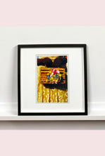Load image into Gallery viewer, This stylish artwork, 'Floral Wicker Bag' taken at the glamorous retro event Goodwood Revival in Chichester, perfectly captures feminine sophistication with a vintage vibe.
