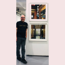 Load image into Gallery viewer, A vintage neon sign outside of a Foto Studio in Milan.