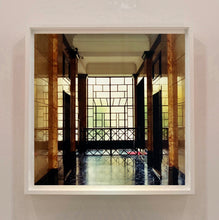 Load image into Gallery viewer, An art deco style, geometric patterned foyer, photographed by Richard Heeps in Milan. 