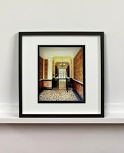 Load image into Gallery viewer, An Art Deco entrance hall in Milan, featuring stained glass panelling and marble flooring. 