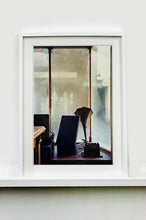 Load image into Gallery viewer, 'Gramophone' by British photographer Richard Heeps who was commissioned to document Preston Hall Museum in Stockton-on-Tees before it underwent remodelling. This artwork that was created from the project is nostalgic and atmospheric.