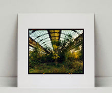 Load image into Gallery viewer, 'Industrial Jungle, Lambrate’ is part of Richard Heeps' series 'A Short History of Milan' which began in November 2018 for a special project featuring at the Affordable Art Fair Milan 2019, and the series is ongoing. There is a reoccurring linear, structural theme throughout the series, capturing the Milanese use of materials in design such as glass, metal, wood and stone.