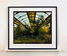 Load image into Gallery viewer, 'Industrial Jungle, Lambrate’ is part of Richard Heeps' series 'A Short History of Milan' which began in November 2018 for a special project featuring at the Affordable Art Fair Milan 2019, and the series is ongoing. There is a reoccurring linear, structural theme throughout the series, capturing the Milanese use of materials in design such as glass, metal, wood and stone.