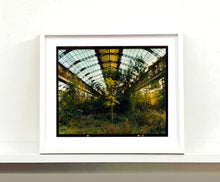 Load image into Gallery viewer, 'Industrial Jungle, Lambrate’ is part of Richard Heeps' series 'A Short History of Milan' which began in November 2018 for a special project featuring at the Affordable Art Fair Milan 2019, and the series is ongoing. There is a reoccurring linear, structural theme throughout the series, capturing the Milanese use of materials in design such as glass, metal, wood and stone. 