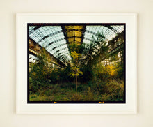 Load image into Gallery viewer, 'Industrial Jungle, Lambrate’ is part of Richard Heeps' series 'A Short History of Milan' which began in November 2018 for a special project featuring at the Affordable Art Fair Milan 2019, and the series is ongoing. There is a reoccurring linear, structural theme throughout the series, capturing the Milanese use of materials in design such as glass, metal, wood and stone.