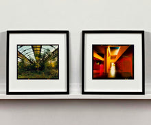 Load image into Gallery viewer, 'Industrial Jungle, Lambrate’ is part of Richard Heeps' series 'A Short History of Milan' which began in November 2018 for a special project featuring at the Affordable Art Fair Milan 2019, and the series is ongoing. There is a reoccurring linear, structural theme throughout the series, capturing the Milanese use of materials in design such as glass, metal, wood and stone.