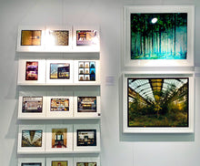 Load image into Gallery viewer, 'Industrial Jungle, Lambrate’ is part of Richard Heeps' series 'A Short History of Milan' which began in November 2018 for a special project featuring at the Affordable Art Fair Milan 2019, and the series is ongoing. There is a reoccurring linear, structural theme throughout the series, capturing the Milanese use of materials in design such as glass, metal, wood and stone.