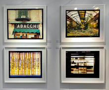 Load image into Gallery viewer, 'Industrial Jungle, Lambrate’ is part of Richard Heeps' series 'A Short History of Milan' which began in November 2018 for a special project featuring at the Affordable Art Fair Milan 2019, and the series is ongoing. There is a reoccurring linear, structural theme throughout the series, capturing the Milanese use of materials in design such as glass, metal, wood and stone.