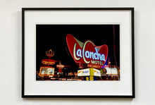Load image into Gallery viewer, La Concha at Night, Las Vegas Strip, Nevada, 2001