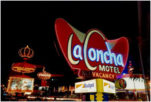 Load image into Gallery viewer, La Concha at Night, Las Vegas Strip, Nevada, 2001