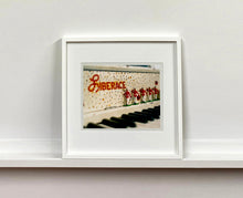 Load image into Gallery viewer, 'Liberace's Piano I' was photographed in a private Las Vegas home. The studded gems and decorative typography make for an archetypal Las Vegas feel. This artwork is part of Richard Heeps' 'Dream in Colour' series. 