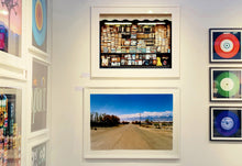 Load image into Gallery viewer, 'Malone Street', is an open road leading to snow capped mountains in Keeler, California. This artwork is part of Richard Heeps' 'Dream in Colour' series.