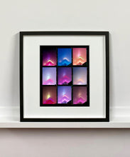 Load image into Gallery viewer, 'NOMAD, New York' is an abstract and conceptual time lapse of the iconic Empire State building. Photographed in New York City in 2017, Richard Heeps only recently executed this in his darkroom, printing it full frame and therefore showing the detail of the Kodak Film. This artwork is part of Richard's work in progress portfolio of street photography, which depicts the colour, fabric and structure of cities with distinct style.