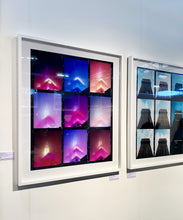 Load image into Gallery viewer, 'NOMAD, New York' is an abstract and conceptual time lapse of the iconic Empire State building. Photographed in New York City in 2017, Richard Heeps only recently executed this in his darkroom, printing it full frame and therefore showing the detail of the Kodak Film. This artwork is part of Richard's work in progress portfolio of street photography, which depicts the colour, fabric and structure of cities with distinct style.
