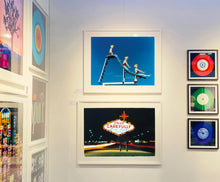 Load image into Gallery viewer, This fun original piece shows Richard's unique eye as a photographer. Here he creates this kitsch pop-art artwork with a gorgeous painterly effect from an American roadside sign. It was shot in Las Vegas in 2001, and is part of his 'Dream in Colour' series. 