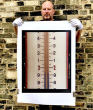 Load image into Gallery viewer, 'Tyre Pressure Gauge' is part of Richard Heeps' series 'A Short History of Milan' which began in November 2018 for a special project featuring at the Affordable Art Fair Milan 2019, and the series is ongoing. There is a reoccurring linear, structural theme throughout the series, capturing the Milanese use of materials in design such as glass, metal, wood and stone.