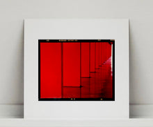 Load image into Gallery viewer, From Richard Heeps photography series 'A Short History of Milan'. Red Dinosaur III captures Italian design and architecture.