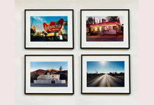 Load image into Gallery viewer, 'Road to Gunsight' photographed on Highway 86, Arizona in 2001 is part of Richard Heeps' 'Dream in Colour' series. This classic American open road imagery appears throughout his work. 