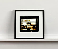 Load image into Gallery viewer, Shopping Club Window, part of 'A Short History of Milan' which began in November 2018 for a special project featuring at the Affordable Art Fair Milan 2019 and the series is ongoing. There is a reoccurring linear, structural theme throughout the series, capturing the Milanese use of materials in design such as glass, metal, wood and stone.