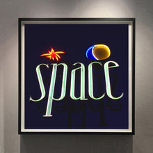 Load image into Gallery viewer, The neon sign of the iconic Ibiza superclub Space, photographed during its final year of existence. 